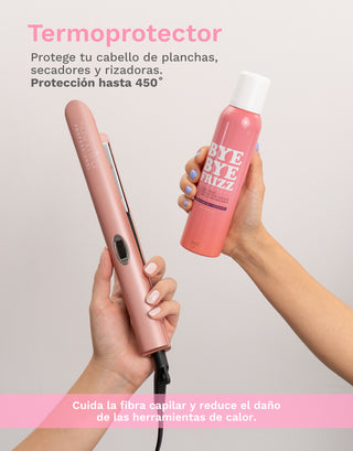Bye Bye Frizz - Termoprotector PYT | Resaltamos Tu Belleza a través De Tu Cabello