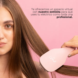 Cepillo Alisador Verde PYT | Tienda Online de Planchas, Secadores y Accesorios