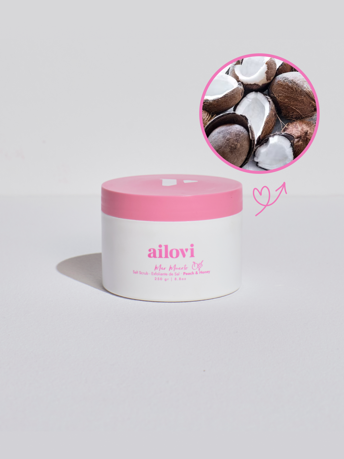 Exfoliante corporal PYT, coco