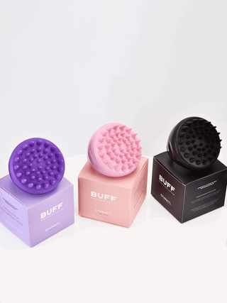 Buff | Cepillo masajeador capilar Lavender PYT | Resaltamos Tu Belleza a través De Tu Cabello