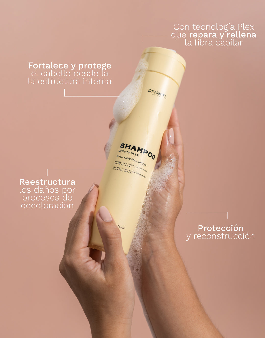 Shampoo efecto plex PYT | Resaltamos Tu Belleza a través De Tu Cabello