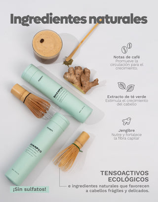 Shampoo fuerza y nutrición