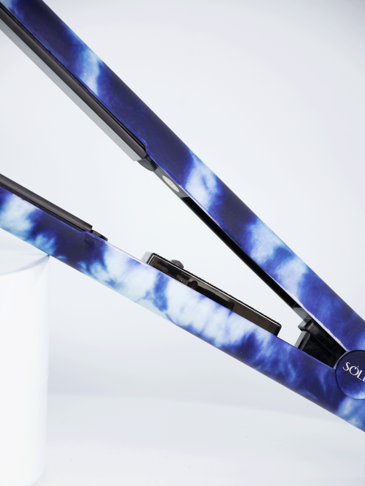 Plancha cerámica azul tie dye PYT