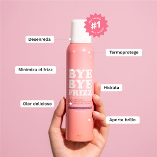 Bye Bye Frizz - Termoprotector PYT | Resaltamos Tu Belleza a través De Tu Cabello