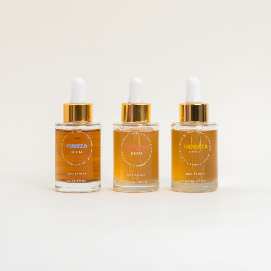 Boom Boom Shot Hidratacion - Gotero PYT | Resaltamos Tu Belleza a través De Tu Cabello