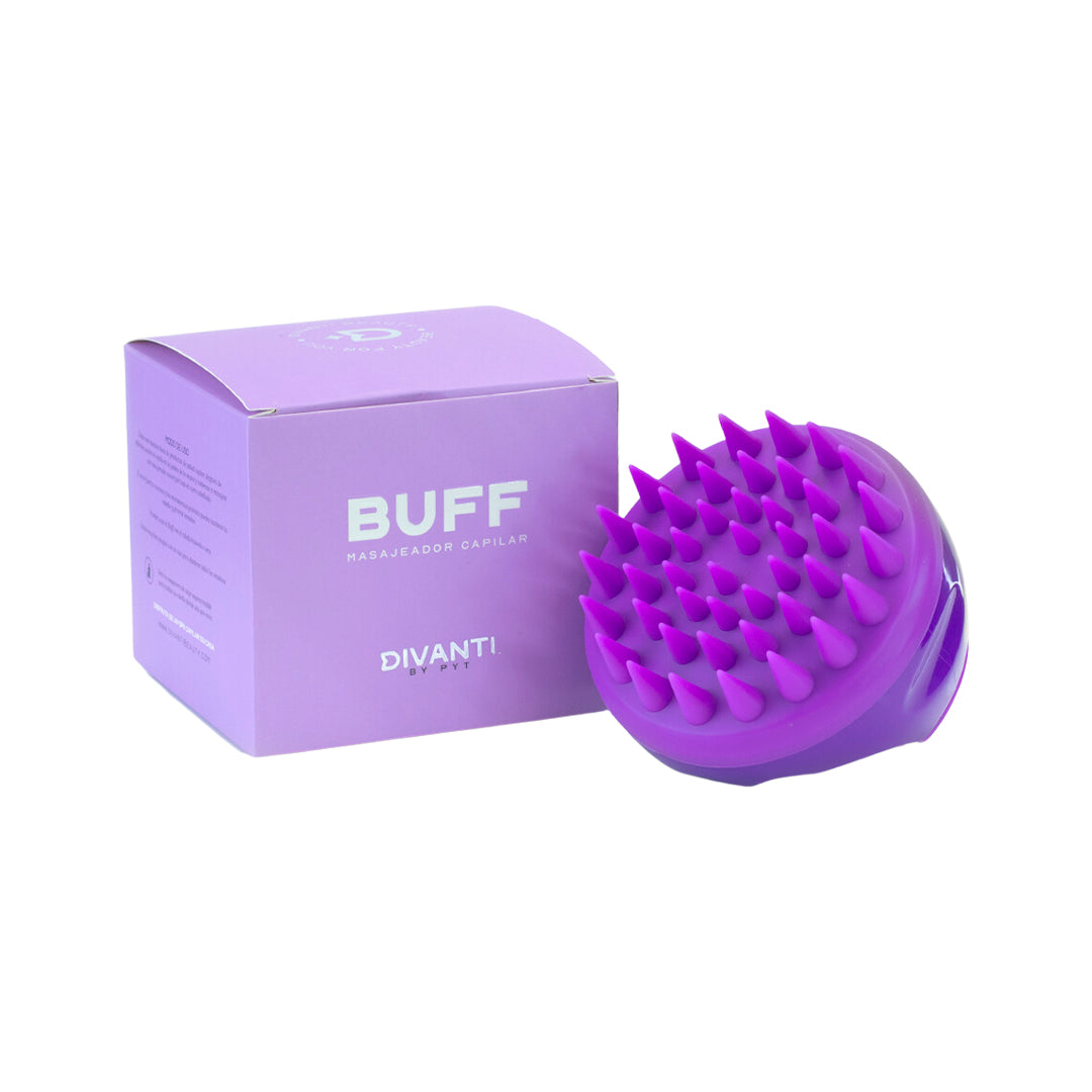 Buff | Cepillo masajeador capilar Lavender PYT | Resaltamos Tu Belleza a través De Tu Cabello