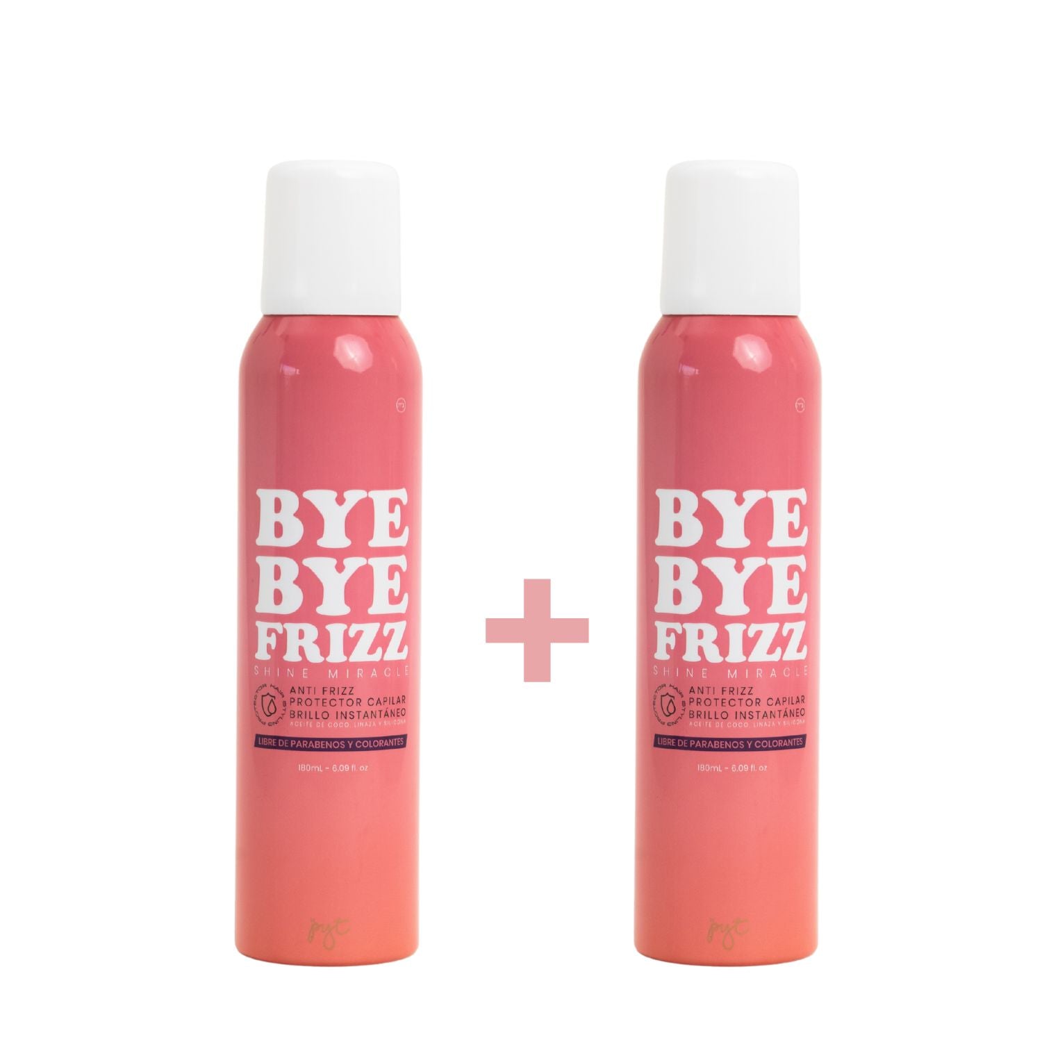 Bye Bye Frizz - Termoprotector X 2 Unids PYT | Resaltamos Tu Belleza a través De Tu Cabello