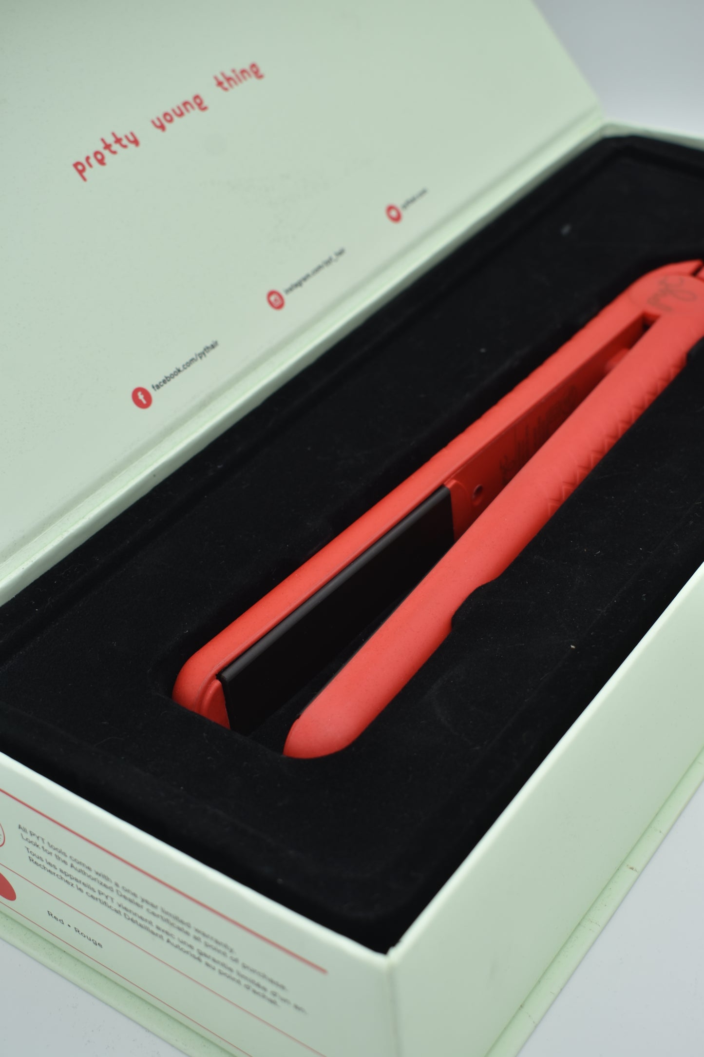 Plancha cerámica roja PYT