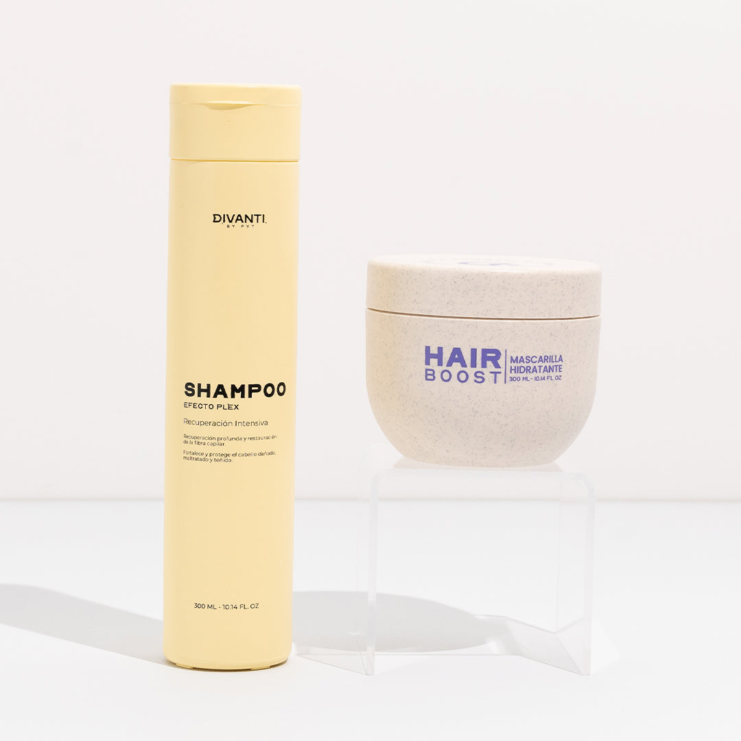 Dúo shampoo y mascarilla - Shampoo efecto plex PYT | Resaltamos Tu Belleza a través De Tu Cabello