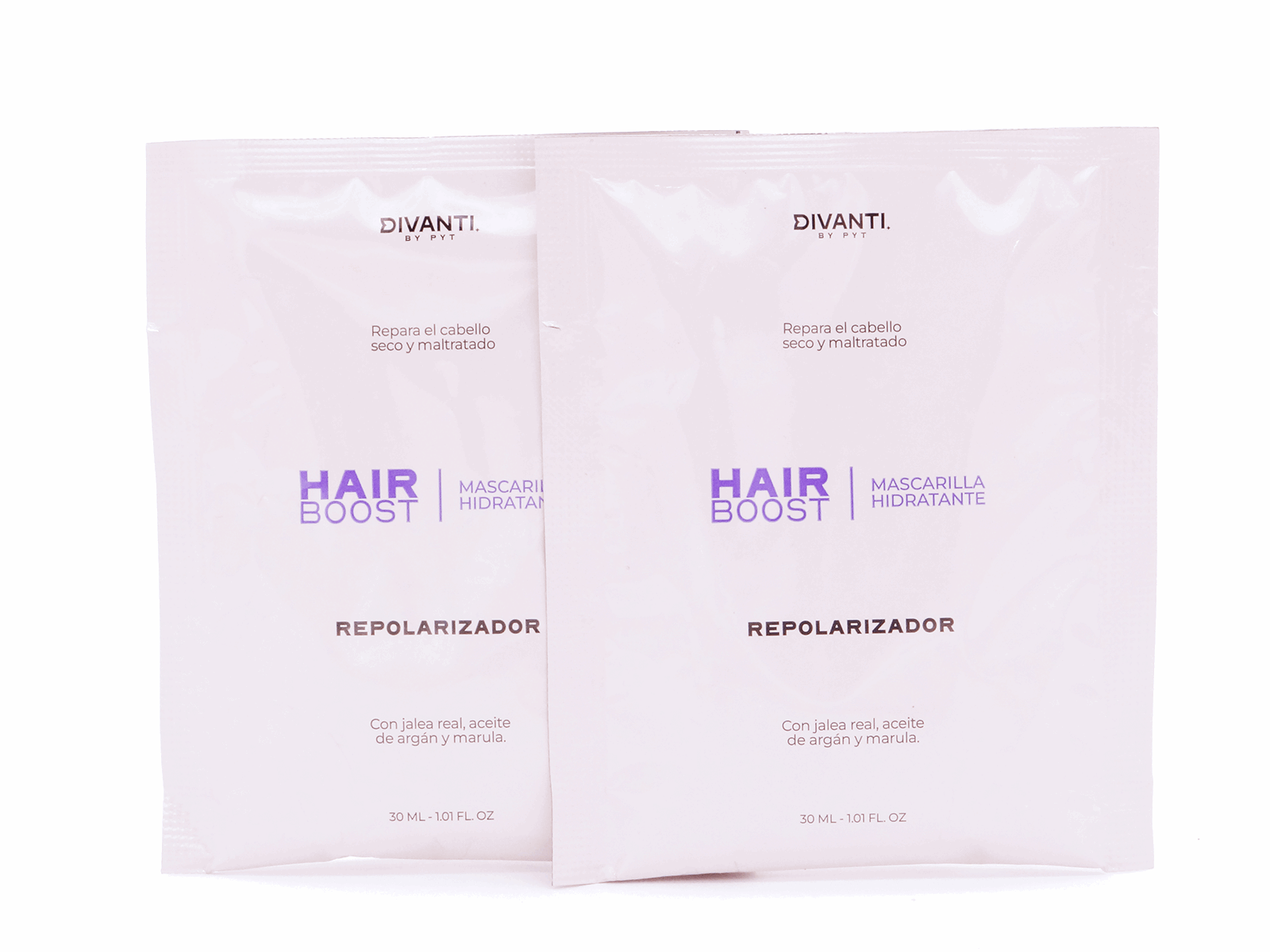 Sachet Mascarilla Hair Boost PYT | Resaltamos Tu Belleza a través De Tu Cabello