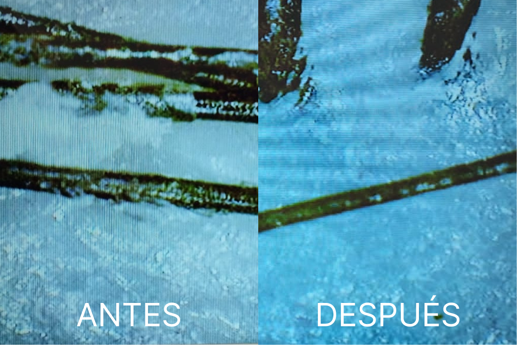 Antes y despues de una persona que uso la bruma