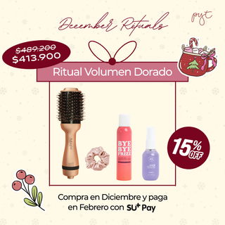 Kit Ritual Volumen Dorado PYT | Resaltamos Tu Belleza a través De Tu Cabello