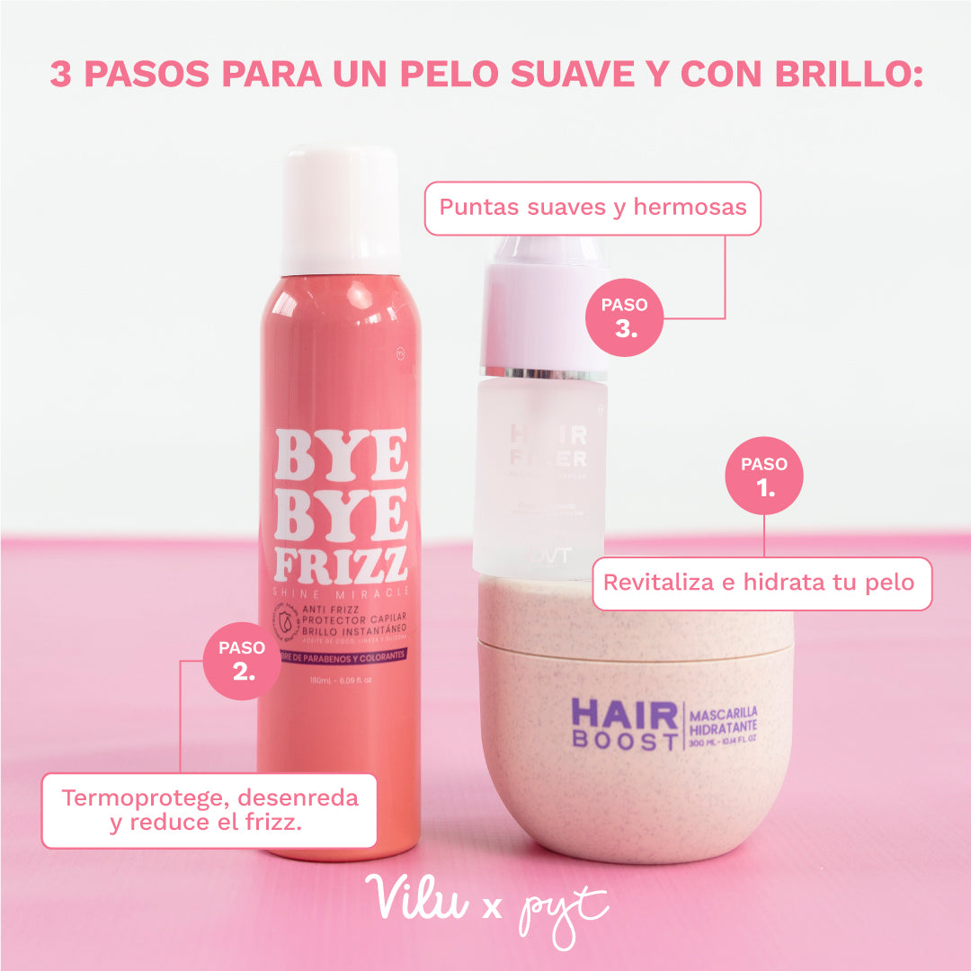 Kit hidratación y brillo PYT | Resaltamos Tu Belleza a través De Tu Cabello
