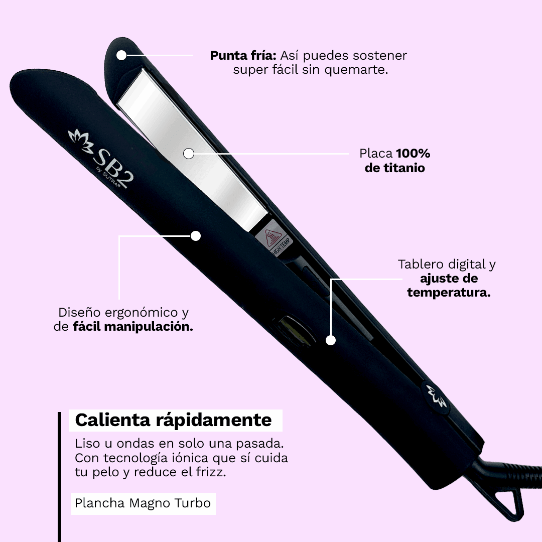 Titanio Tipos De Placas De Planchas De Pelo TAIFF Plancha