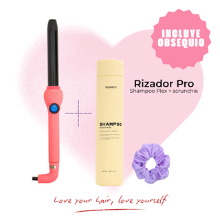 Kit Rizador Fucsia Amor y amistad PYT | Tienda Online de Planchas, Secadores y Accesorios