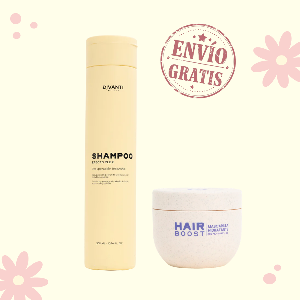 Dúo shampoo y mascarilla - Shampoo efecto plex
