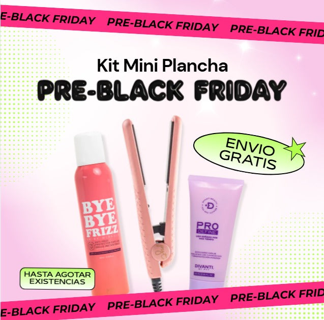 Kit Mini Plancha y prodefine PYT | Resaltamos Tu Belleza a través De Tu Cabello