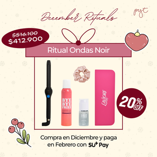 Kit Ritual Ondas Noir + Soporte PYT | Resaltamos Tu Belleza a través De Tu Cabello