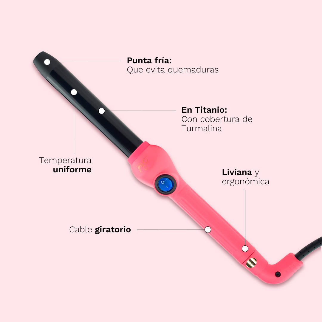 Rizador 25mm PYT Colombia – PYT Resaltamos Tu Belleza a través