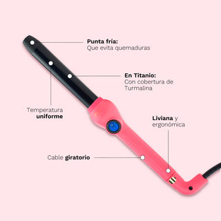 Rizador 25mm PYT | Tienda Online de Planchas, Secadores y Accesorios