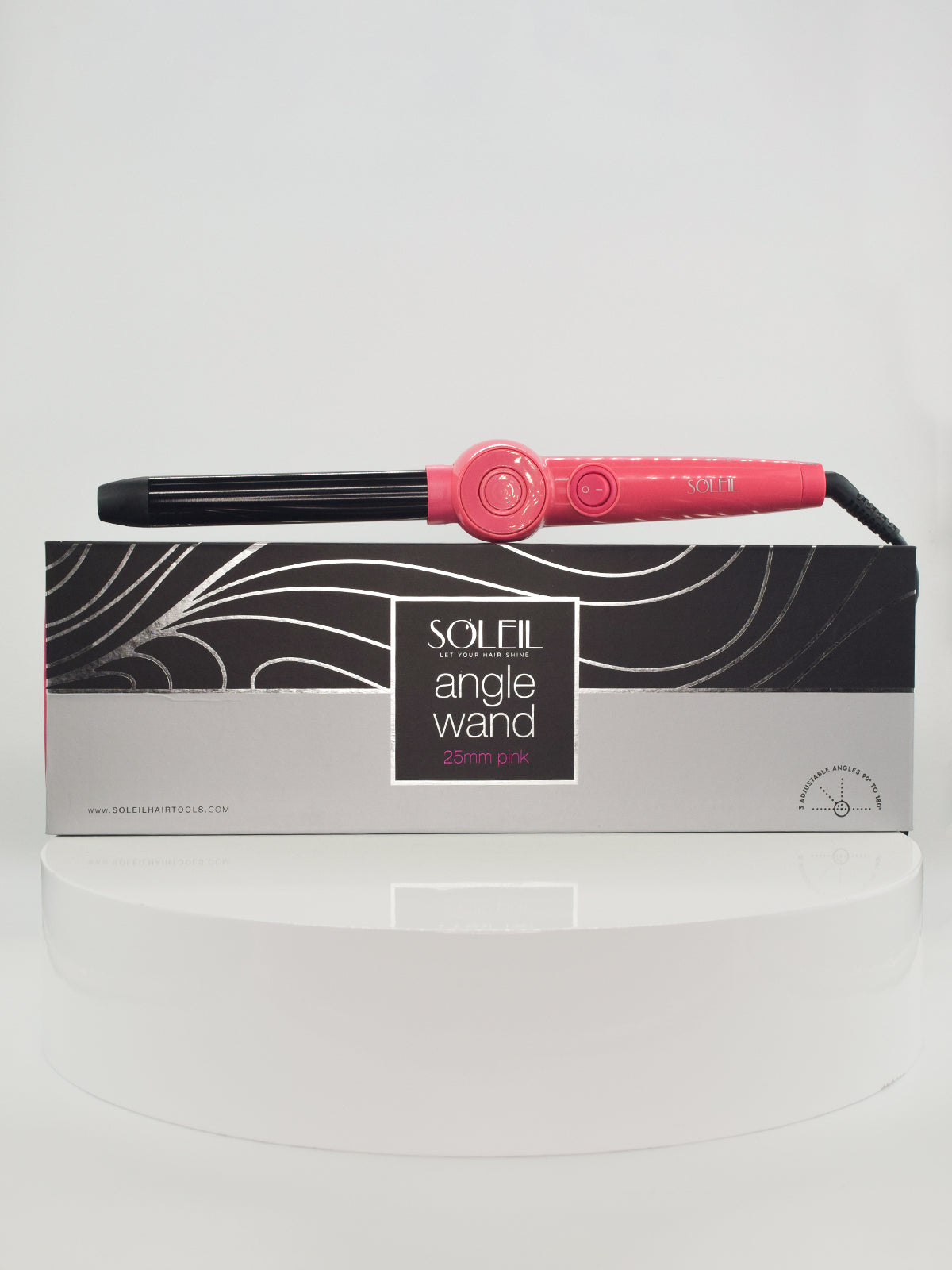 Rizador 25 mm rosa angle PYT